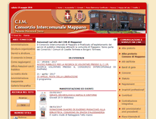 Tablet Screenshot of cim-mappano.it